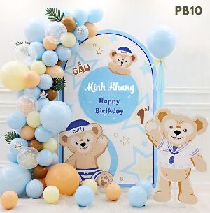 Set Sinh Nhật Chủ Đề Gấu Duffy PB10